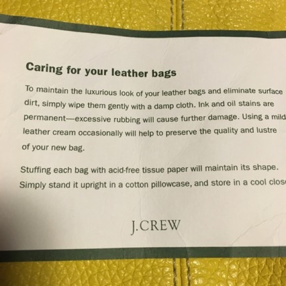 J.Crew large mustard shoulder bag, - Picture 8 of 8